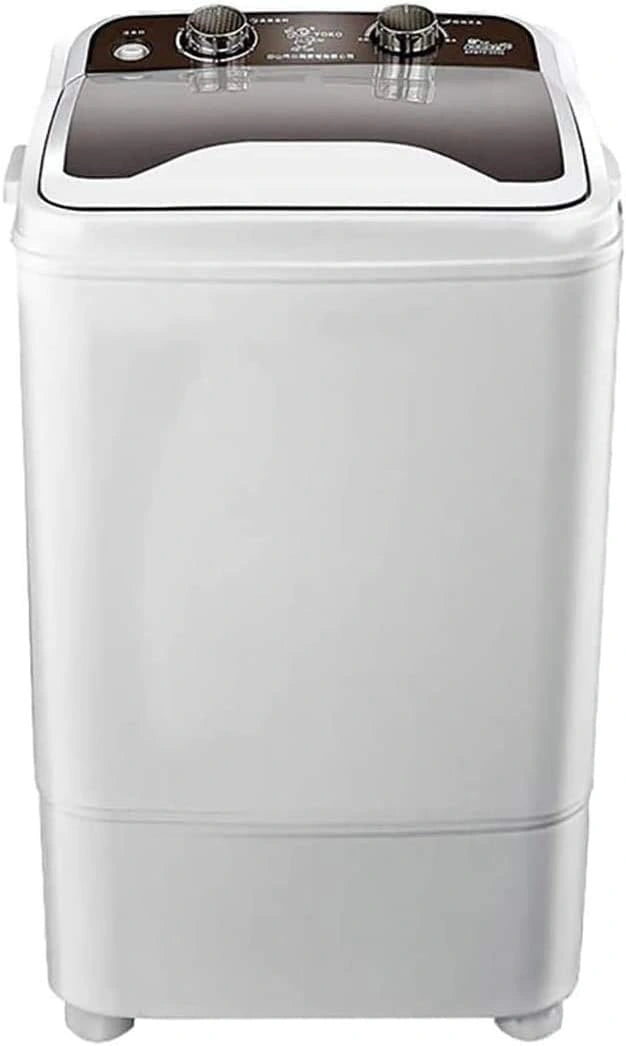 Lave-linge Portable 7 kg Compact Idéal pour Camping et Appartements, Noir