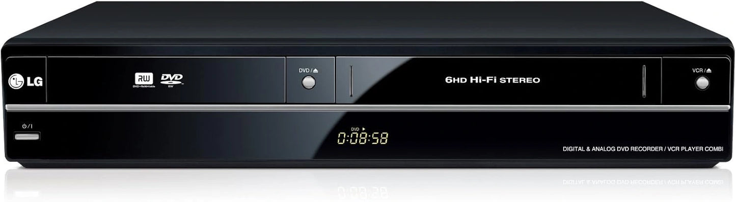 Lecteur Enregistreur DVD et VHS LG avec Conversion Numérique