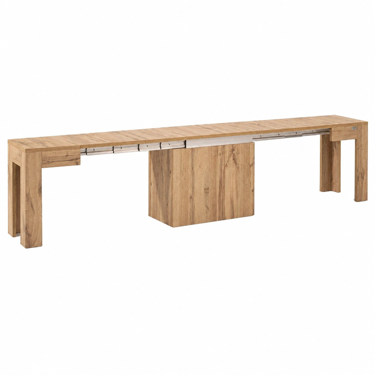 Banc Extensible en Bois Rustique pour Salon