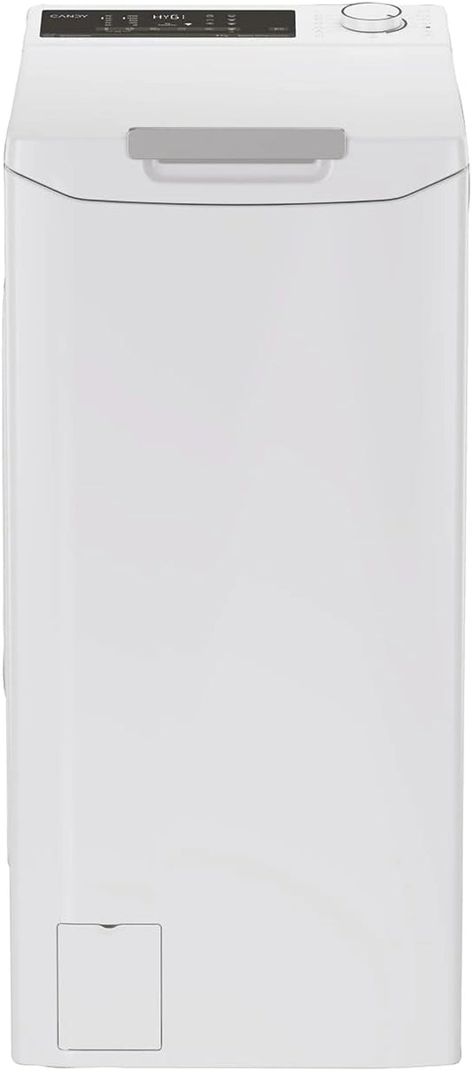 CANDY - Lave-linge Top 8 kg, 1200 trs/min, Énergie B, 17 programmes, Wifi, Silencieux, Blanc