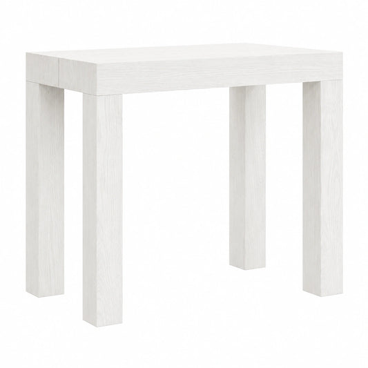 Table Console Extensible Blanche jusqu'à 12 Places
