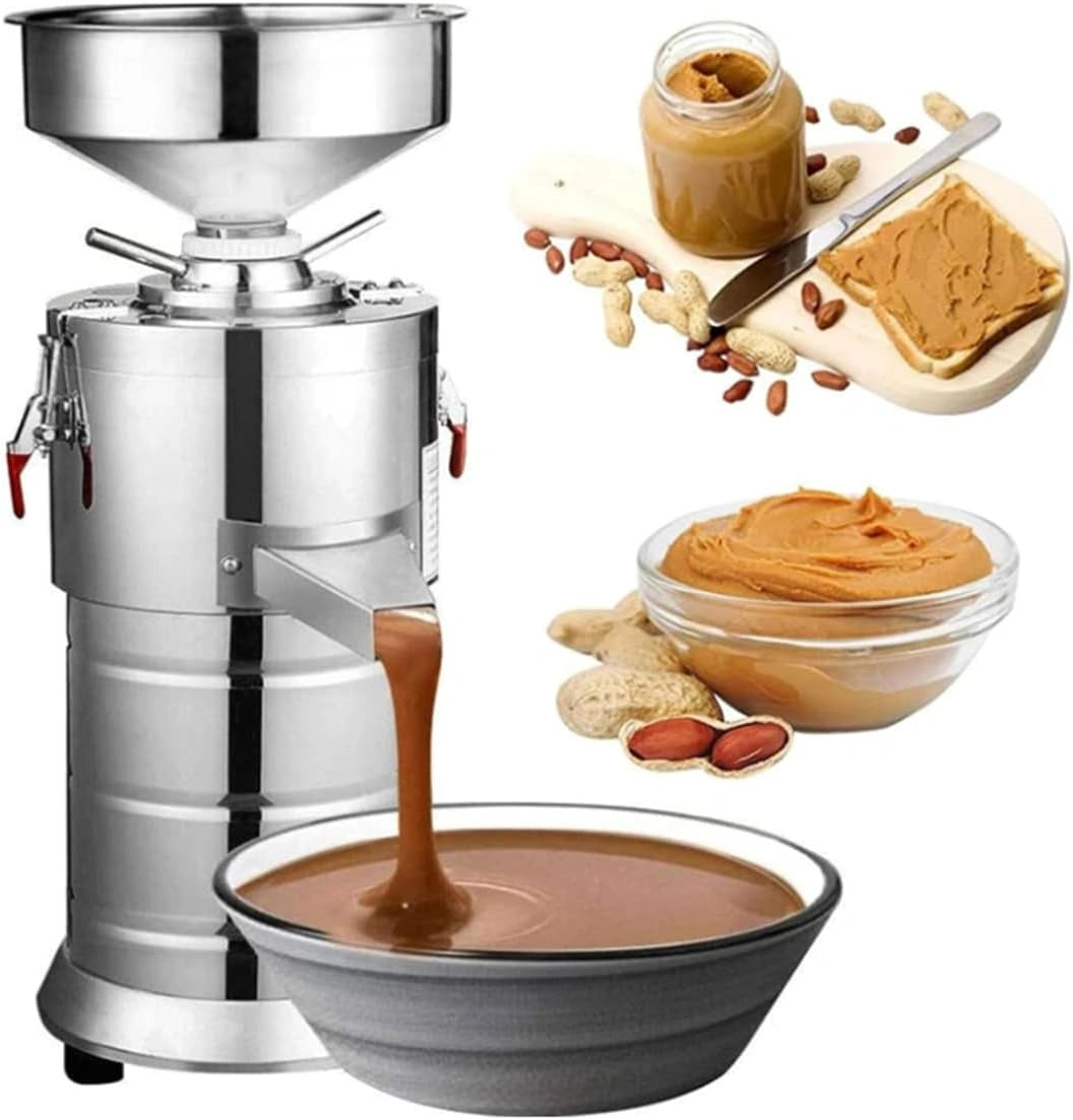 Moulin Électrique à Noix et Graines - Beurre d'Arachide et Amandes, Usage Domestique et Professionnel