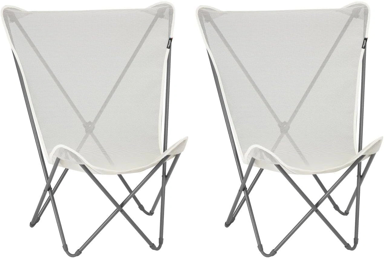 Ensemble de 2 Fauteuils Papillon Maxi Pop-Up Lafuma Mobilier