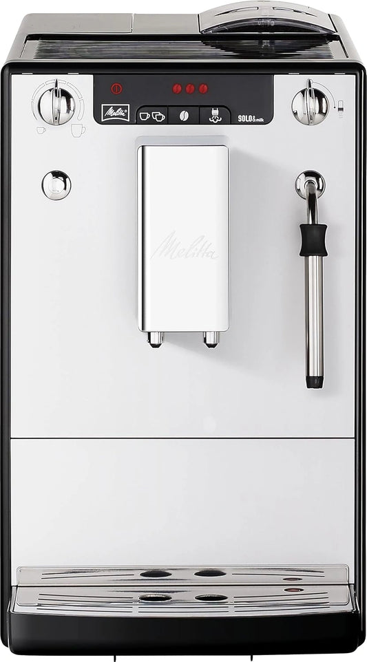 Machine à Café Automatique Melitta Caffeo Solo & Milk, Argent, 1.2L